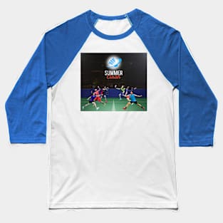 Badminton Baseball T-Shirt